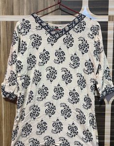 Floral Print Tunic Top