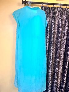 Teal Embellished Dress