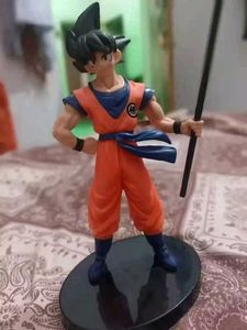Action Figure Goku Standing with Stick Height-21cm