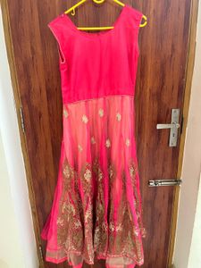 Pink Ethnic Gown