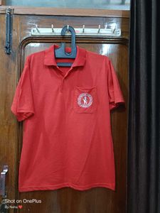 Red Colour Tshirt