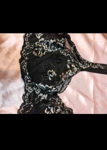 Elegant Black Lace Bra