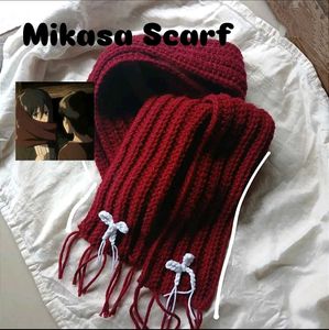 Mikasa Attack on Titan Scarf