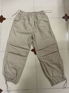 Beige Casual Pants