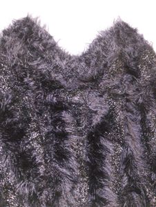 ♥️🥀Fuzzy Black Cropped Shrug🥀