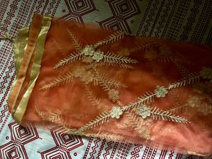 Green Kurta Set And Shawl ✨