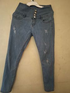 Skinny Blue Jeans