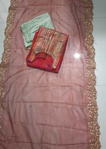 kurta pent set  With Dupatta Size 42