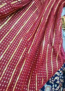 Maroon Sequence 3piece Suit