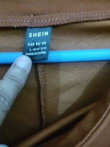 shein Brown Flared Pants