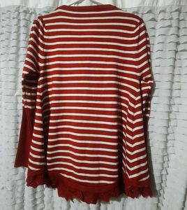 Striped Knit Cardigan