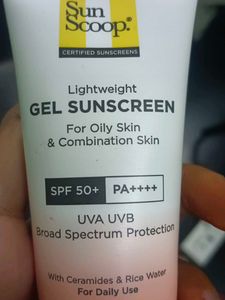 Sun Scoop Gel Sunscreen