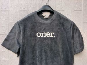 New With Tag Korean Knit Trendy Graphic Tee