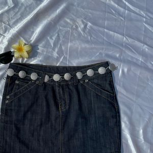 Denim Mini skirt