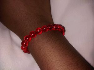 Beaded Cherry Necklace