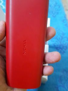 Nokia 105 Single Sim Red Color Mobile Phone