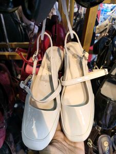 Cute Cream Mary Jane Shoes