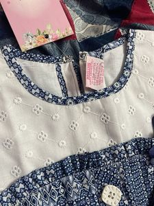 Cute Blue &amp; White Dress