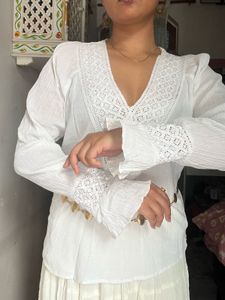 White Kurti