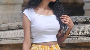 Cute White Crop Top