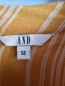 AND CASUAL YELLOW SHIRT 36&#34;