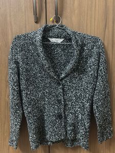 Elegant Textured Cardigan Coat
