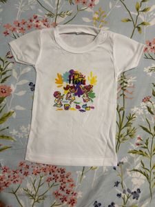 Holi Celebration T-Shirt for Kids