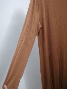Brown Lengthy Dress