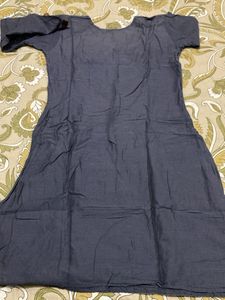 Elegant Blue Embroidered Kurti