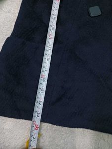 Elegant Navy Blue🇲🇾 Cropped Coat