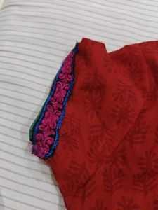 Red Kurti