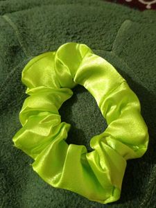 Green Scrunchie