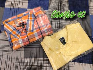 COMBO :Premium Women And Men Shirt 🤑 ( Pack Of 2