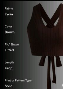 New Backtie Top