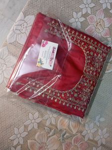 Beautiful Branded Red Colour Suit Material