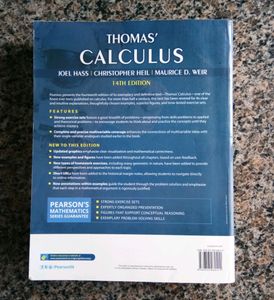 Thomas Calculus Maths 14th Edition