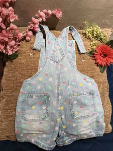 Cute Polka Dot Overalls