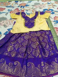 Ethnic Purple Dress