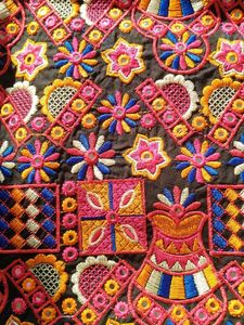 Embroidered Jacket Multicolored