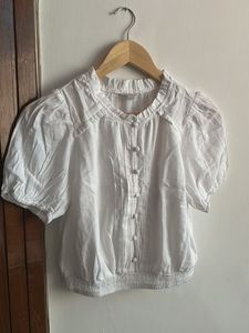 White Cotton Top
