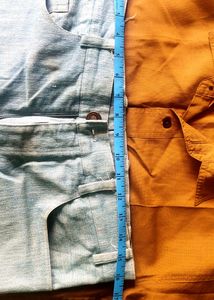 UNISEX CASUAL SHIRT AND BLUE JEANS