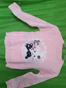 Cute Girls&#39; Knit Sweater