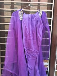Purple Indian Salwar Kameez