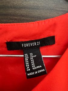 Red Shift Dress