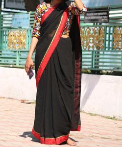 Beautiful Black Saree