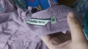 Lavender Long Sleeve Top
