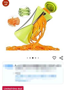 Brand New Spiral Vegetable Salad Noodle Maker