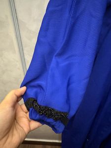 Elegant Blue Abaya