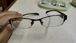 New Like Black Spectacles with -6 Power