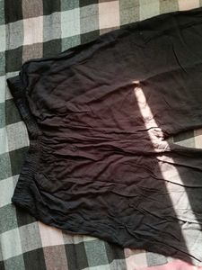 Black Flowy Pants